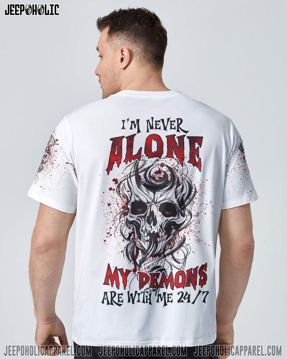 I’M NEVER ALONE SKULL REAPER ALL OVER PRINT – YHLN0302233