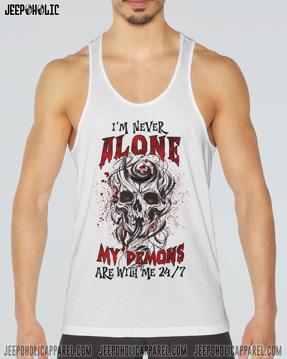 I’M NEVER ALONE SKULL REAPER ALL OVER PRINT – YHLN0302233