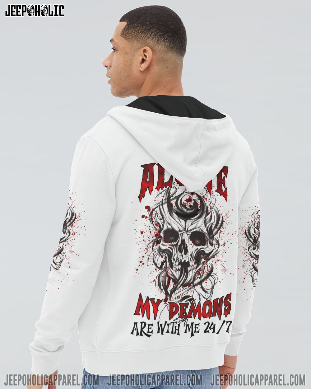 I’M NEVER ALONE SKULL REAPER ALL OVER PRINT – YHLN0302233