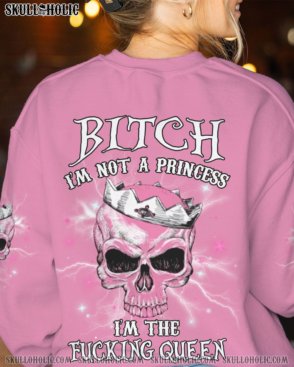 I’M NOT A PRINCESS I’M THE F QUEEN ALL OVER PRINT – YHLN1912222