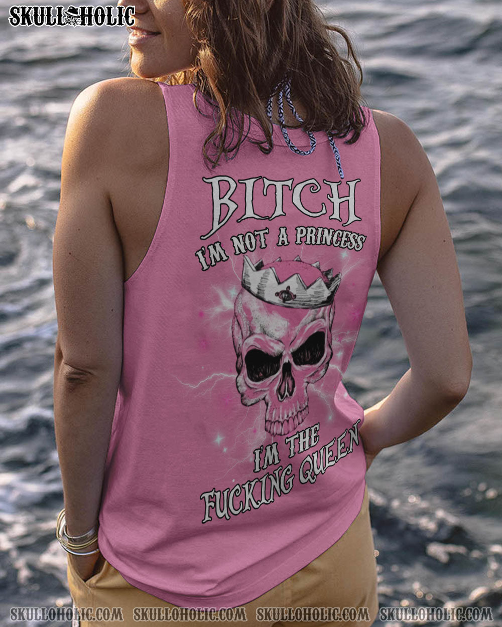 I’M NOT A PRINCESS I’M THE F QUEEN ALL OVER PRINT – YHLN1912222