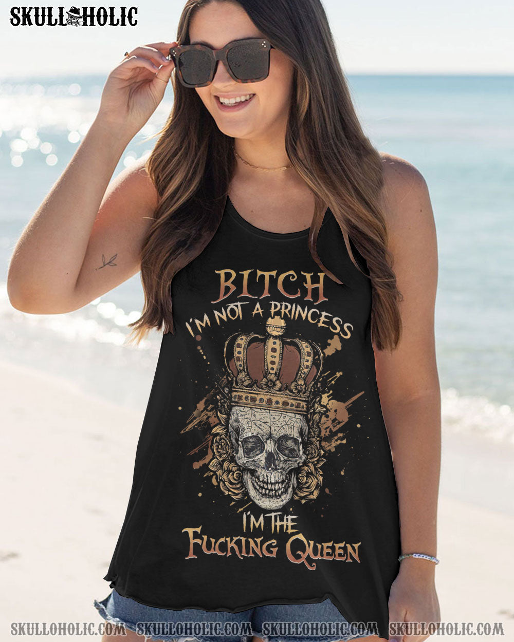 I’M NOT A PRINCESS I’M THE FCKING QUEEN ALL OVER PRINT – YHHG0202232