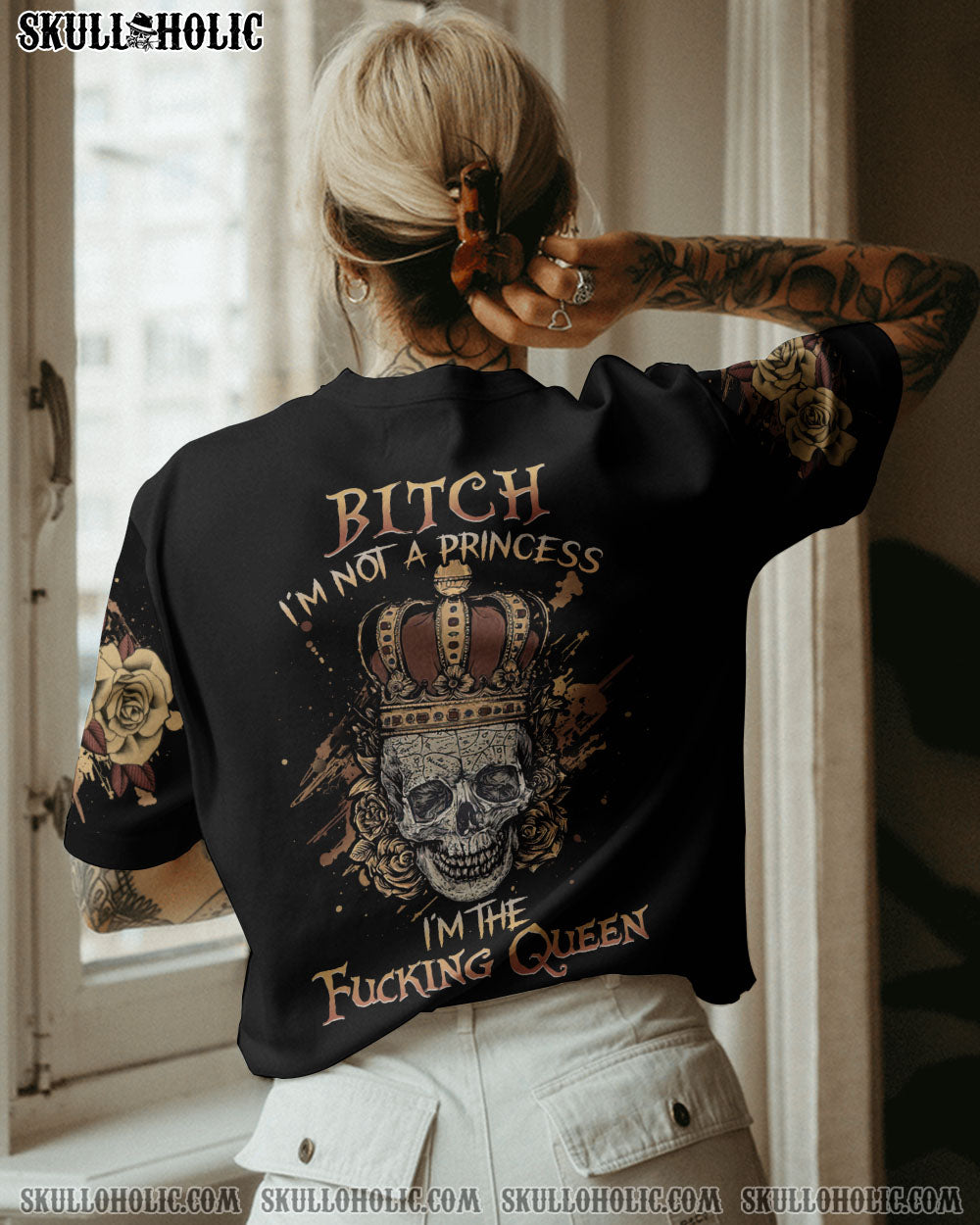 I’M NOT A PRINCESS I’M THE FCKING QUEEN ALL OVER PRINT – YHHG0202232