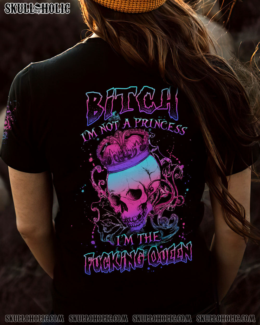 I’M NOT A PRINCESS I’M THE FCKING QUEEN ALL OVER PRINT – YHLN1912221