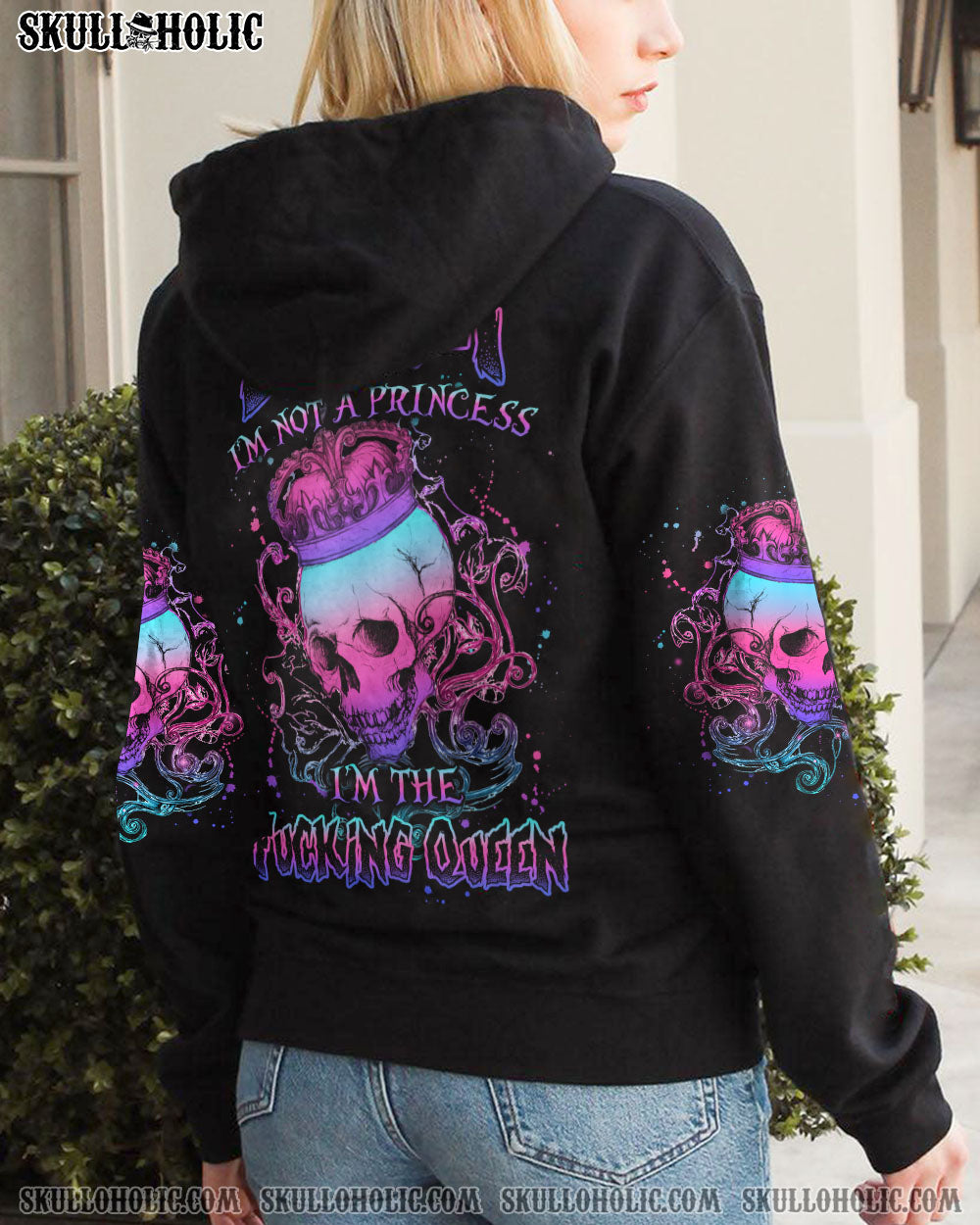 I’M NOT A PRINCESS I’M THE FCKING QUEEN ALL OVER PRINT – YHLN1912221