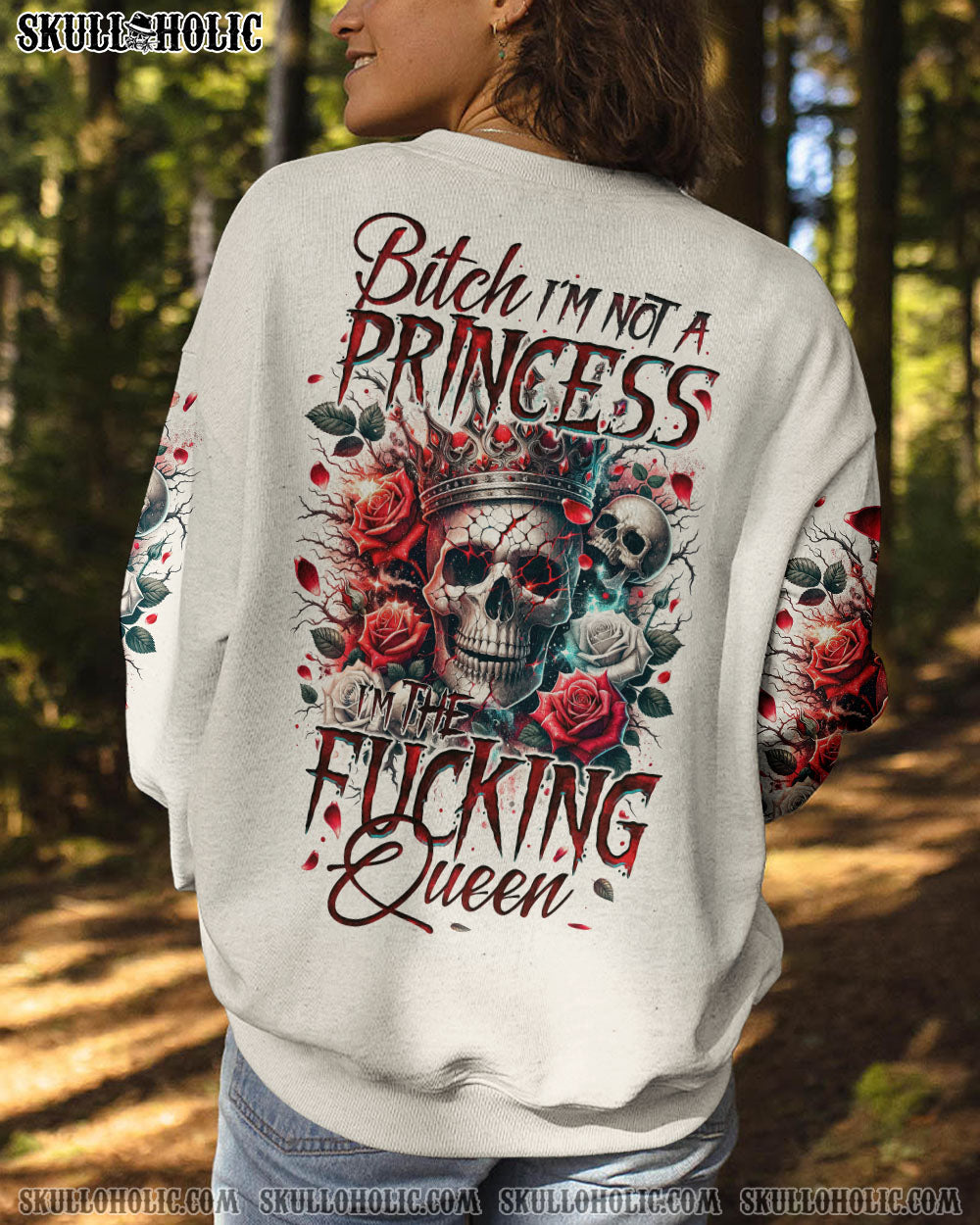 I’M NOT A PRINCESS SKULL ALL OVER PRINT – TY3101243