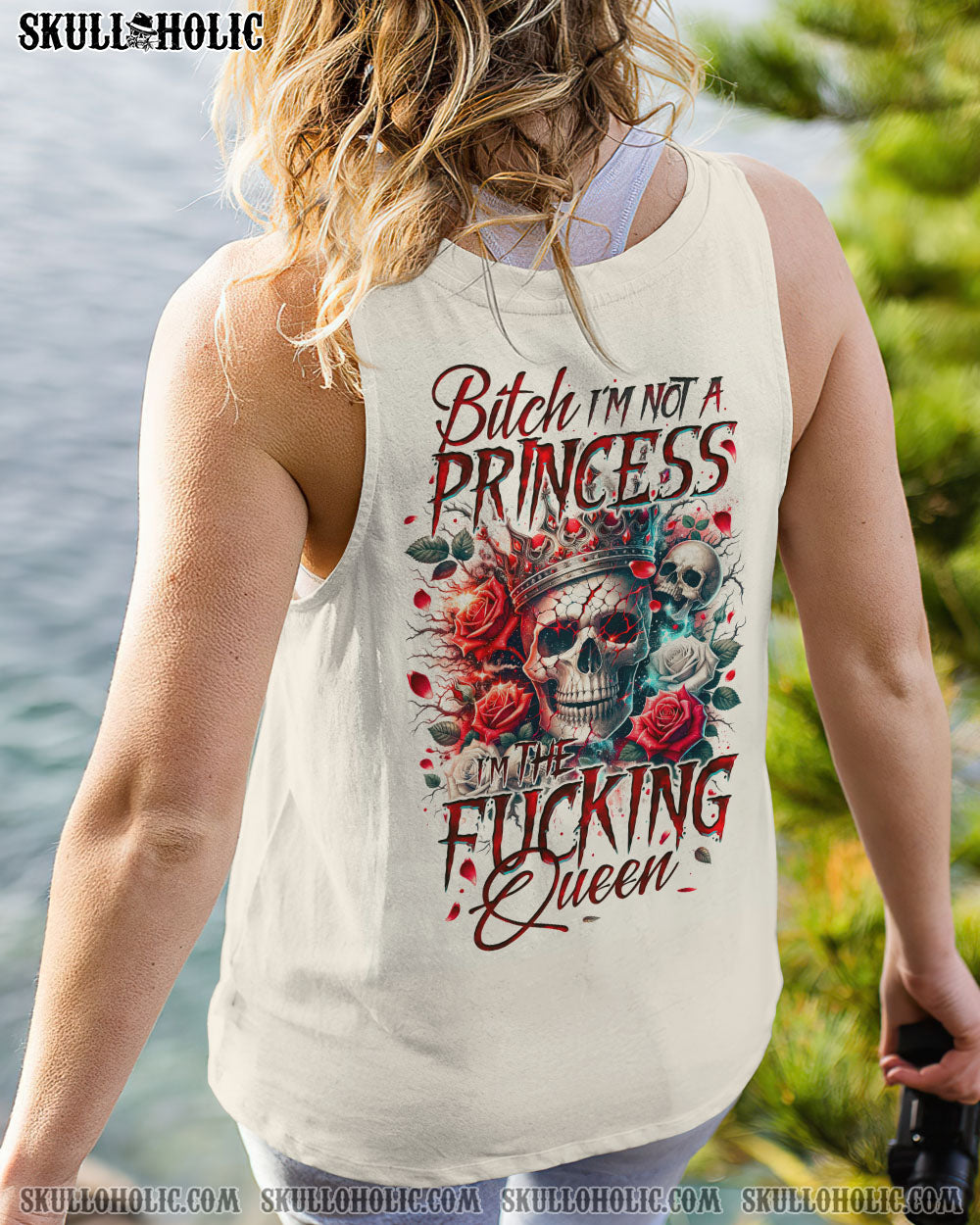 I’M NOT A PRINCESS SKULL ALL OVER PRINT – TY3101243