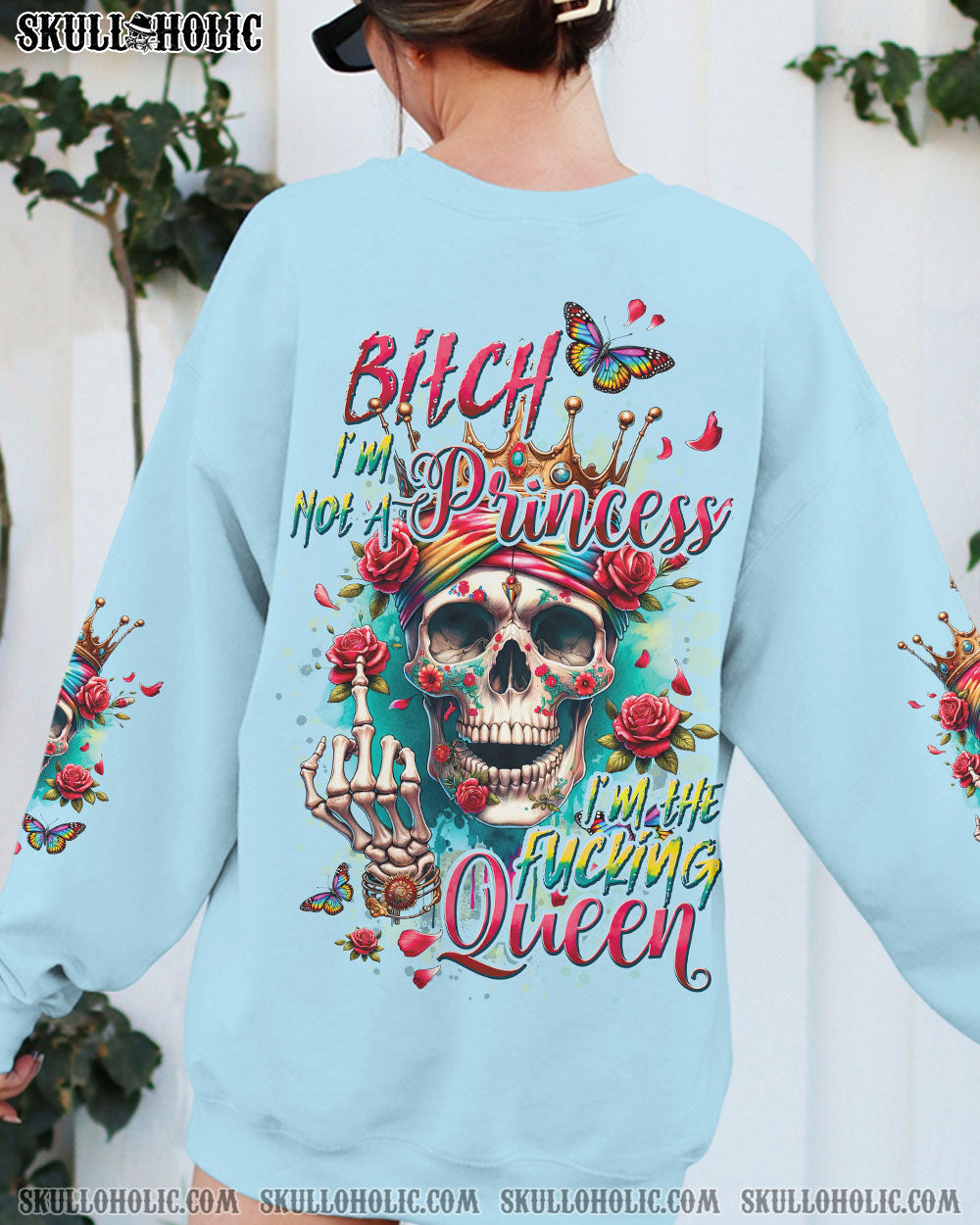I’M NOT A PRINCESS SKULL ALL OVER PRINT – TYTD2002241