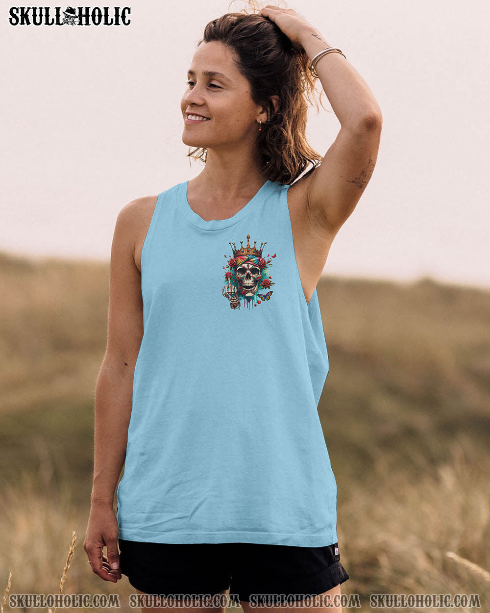 I’M NOT A PRINCESS SKULL ALL OVER PRINT – TYTD2002241