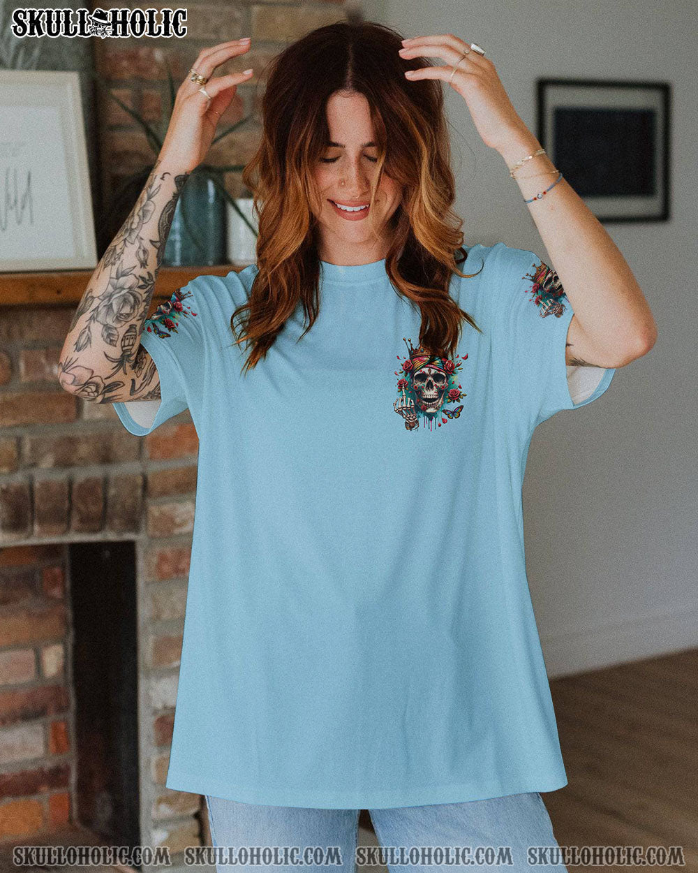 I’M NOT A PRINCESS SKULL ALL OVER PRINT – TYTD2002241