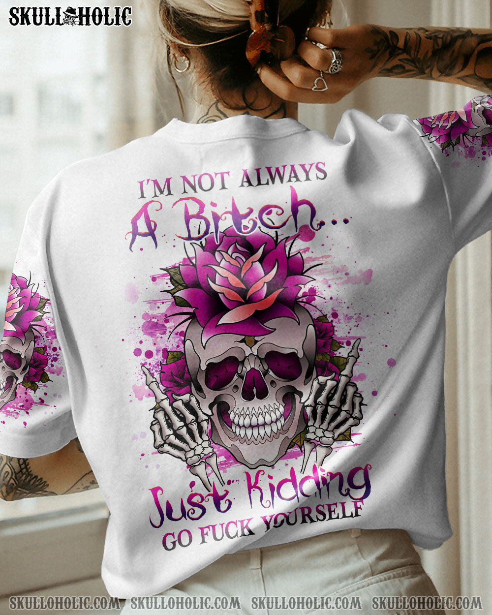 I'M NOT ALWAYS A B GO F YOURSELF ALL OVER PRINT - YHHG0704232
