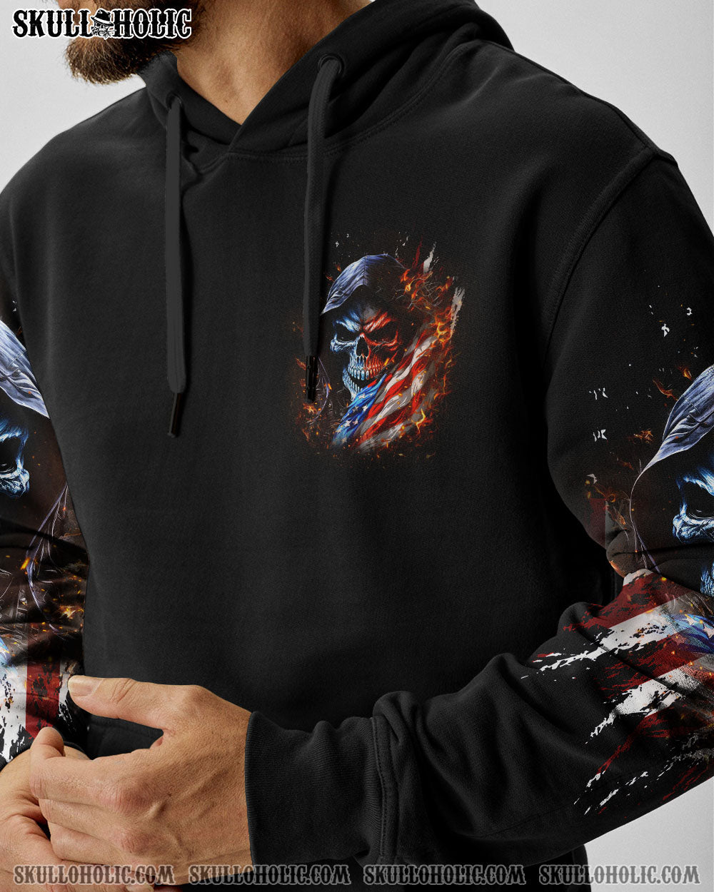 I’M NOT ANTI-SOCIAL MAD REAPER FLAG ALL OVER PRINT – YHLN1306234