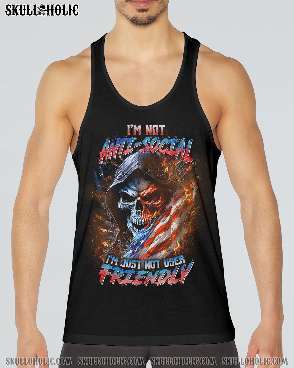 I’M NOT ANTI-SOCIAL MAD REAPER FLAG ALL OVER PRINT – YHLN1306234