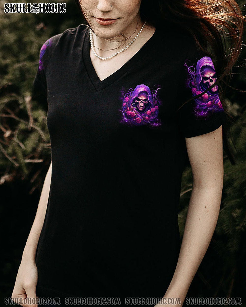 I’M NOT ANTI-SOCIAL MAD REAPER ROSE ALL OVER PRINT – TLNT1306233