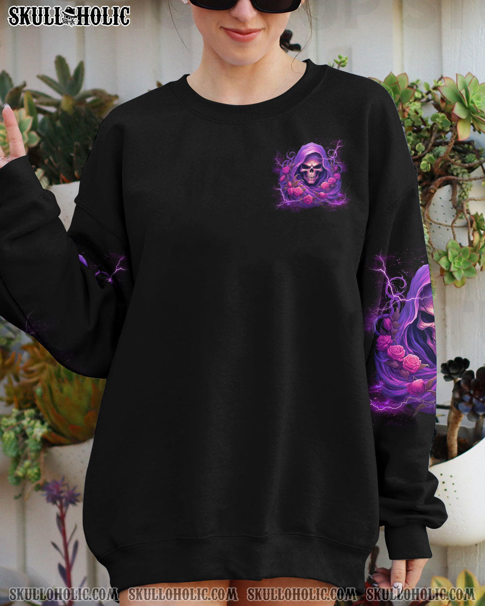 I’M NOT ANTI-SOCIAL MAD REAPER ROSE ALL OVER PRINT – TLNT1306233