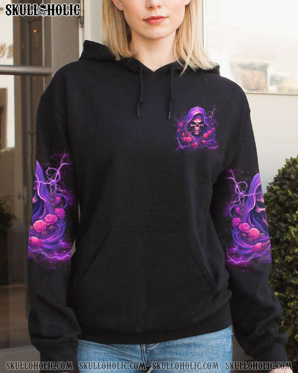 I’M NOT ANTI-SOCIAL MAD REAPER ROSE ALL OVER PRINT – TLNT1306233