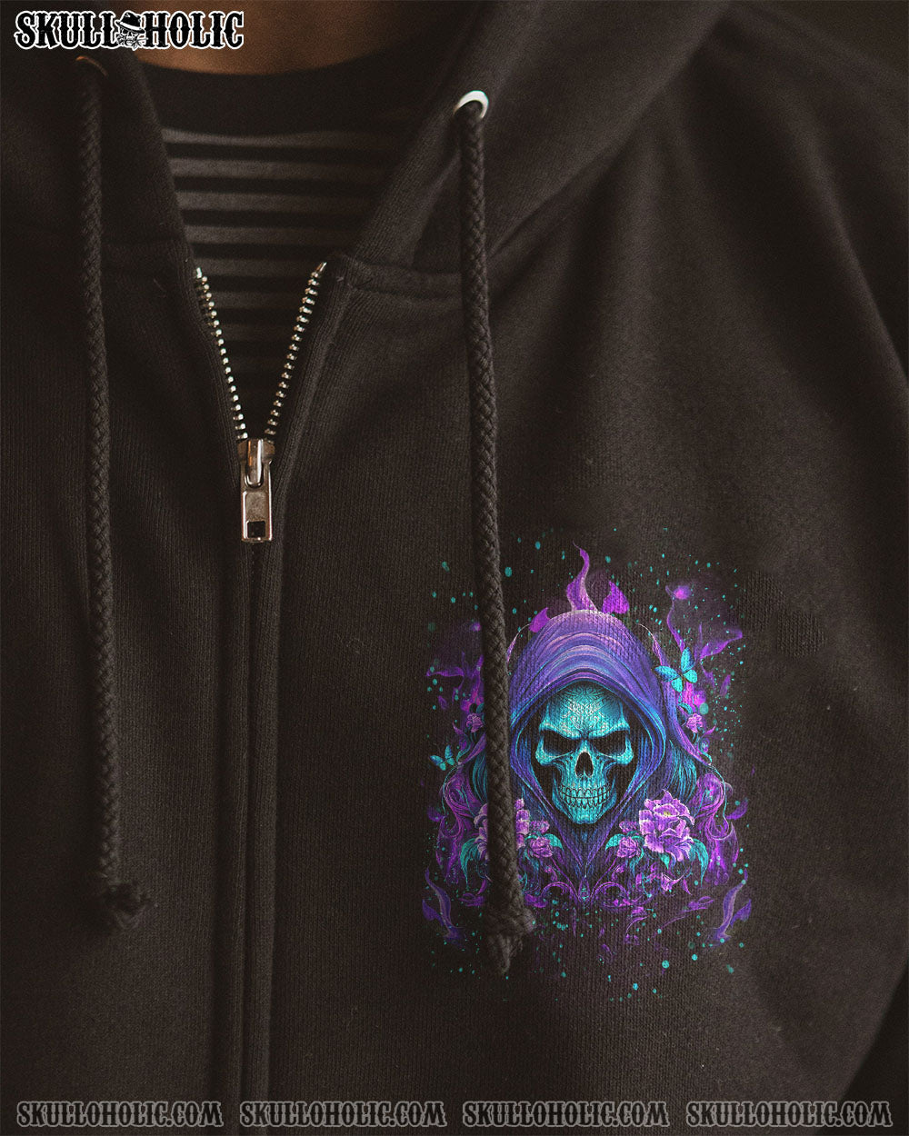 I’M NOT ANTI-SOCIAL MAD REAPER SKULL ALL OVER PRINT – YHDU0410232