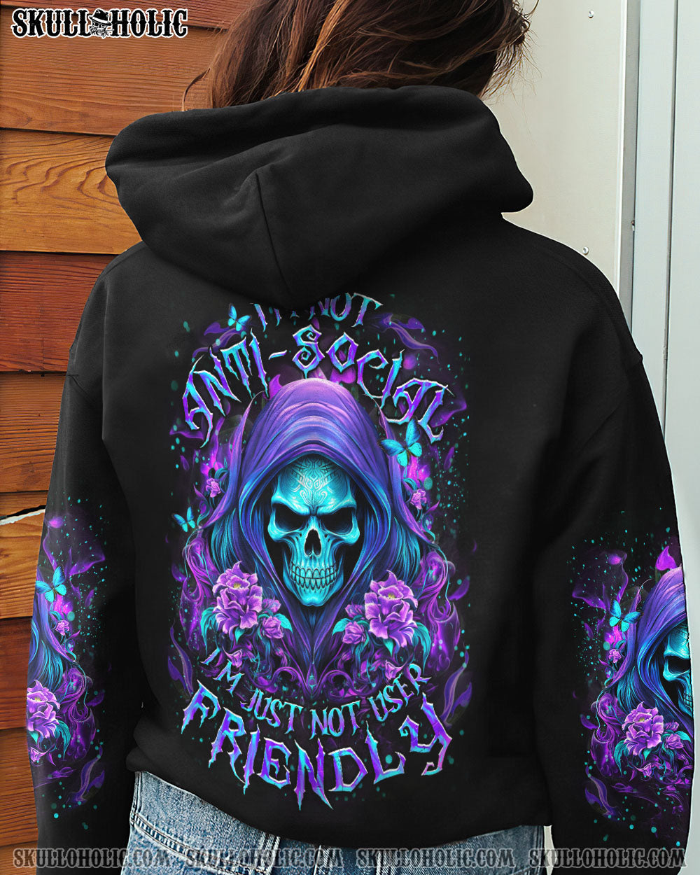 I’M NOT ANTI-SOCIAL MAD REAPER SKULL ALL OVER PRINT – YHDU0410232