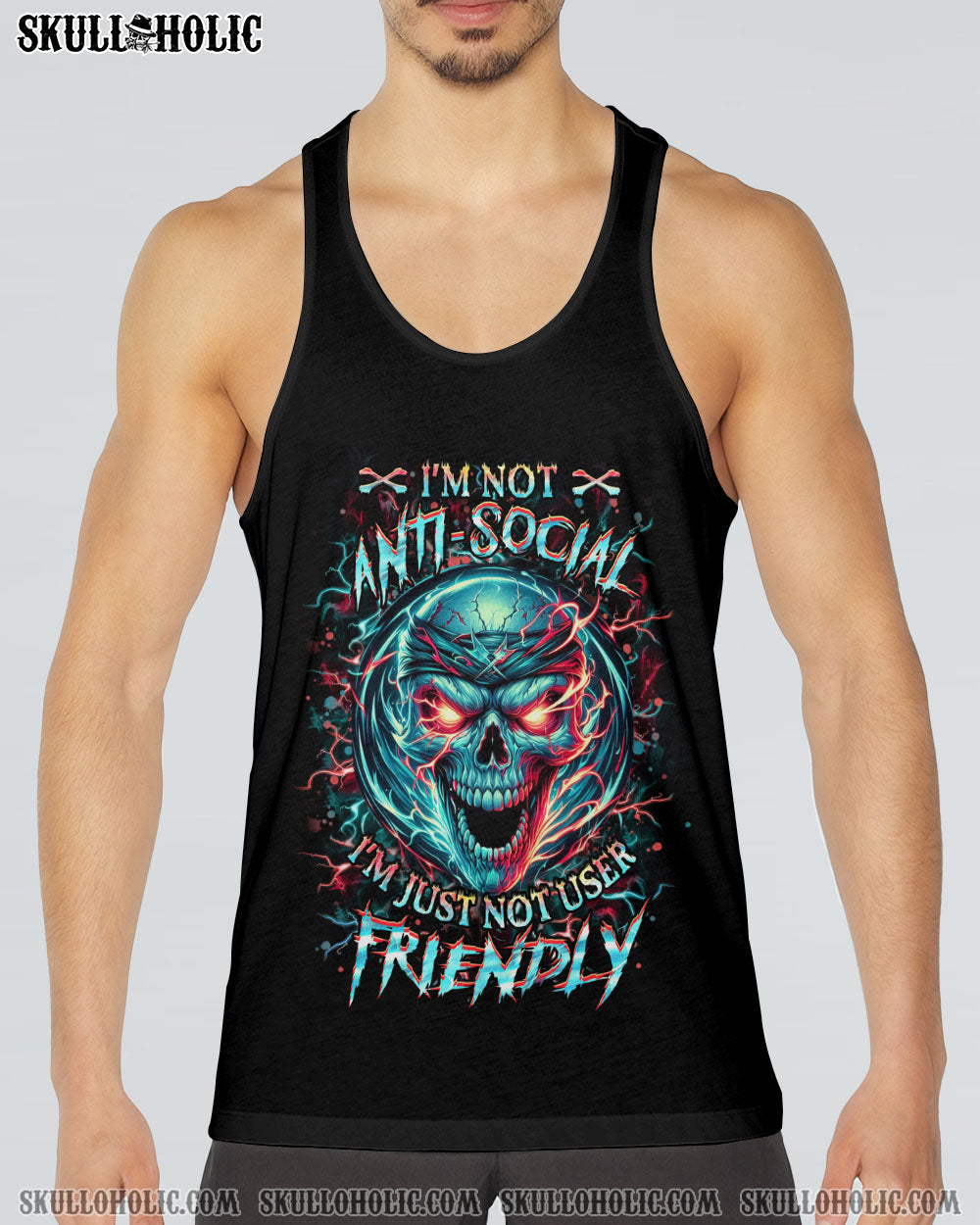 I’M NOT ANTI-SOCIAL MAD REAPER SKULL ALL OVER PRINT – YHHN3005245