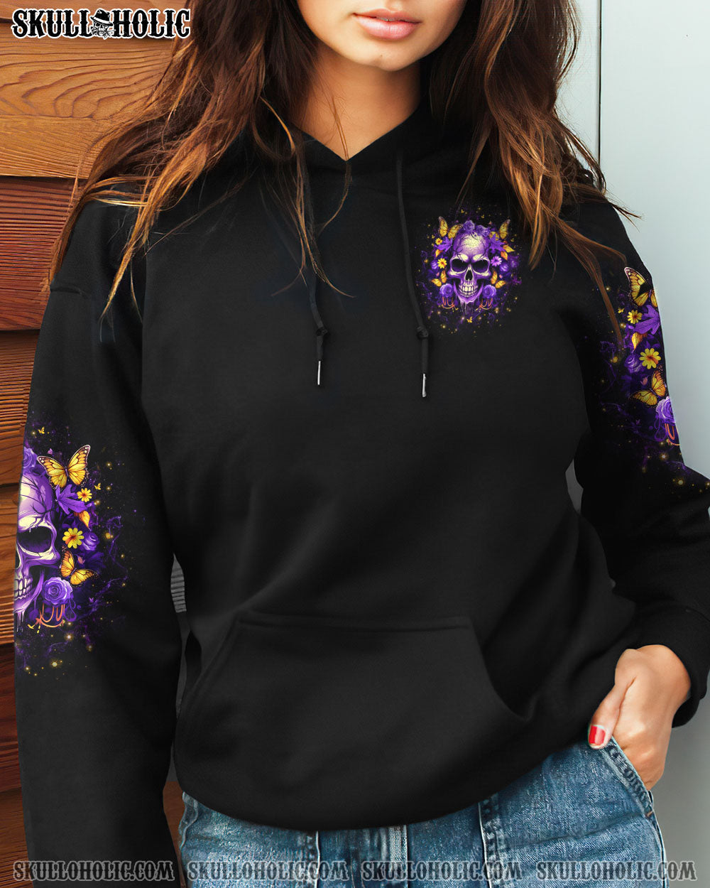 I’M NOT ANTI-SOCIAL MAD SKULL ALL OVER PRINT – YHKD0412233