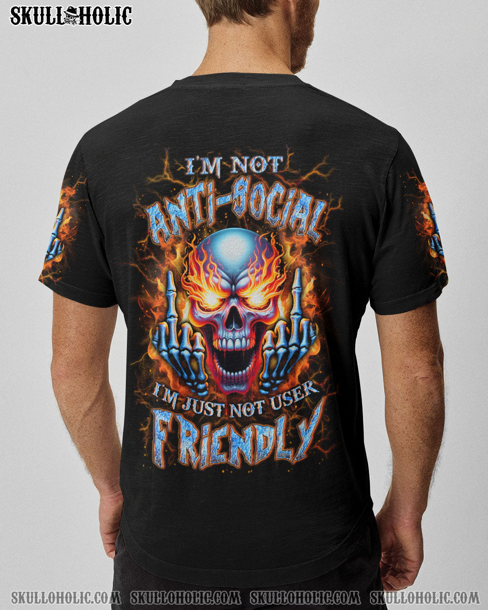 I’M NOT ANTI-SOCIAL MAD SKULL ALL OVER PRINT – YHLN2702243