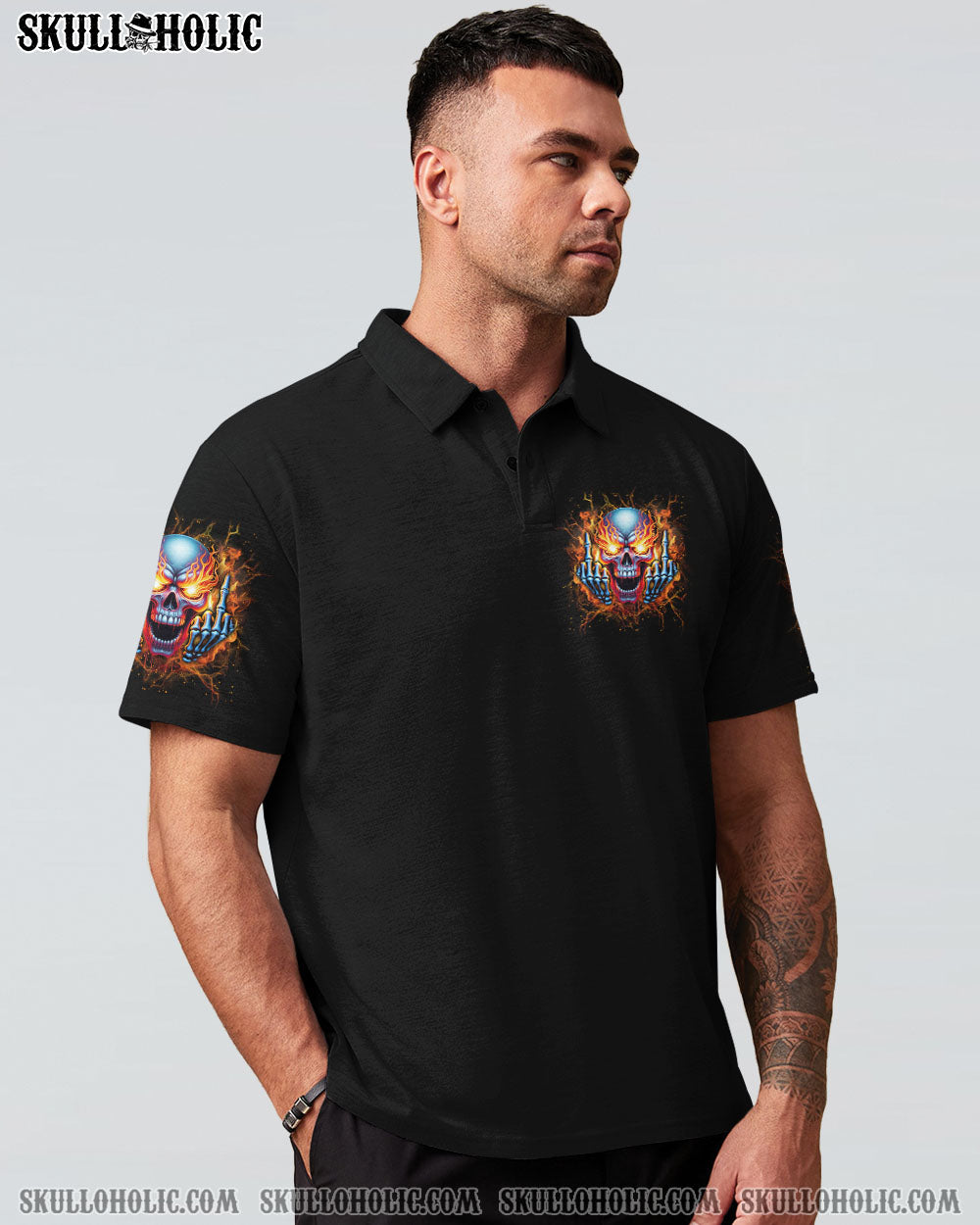 I’M NOT ANTI-SOCIAL MAD SKULL ALL OVER PRINT – YHLN2702243