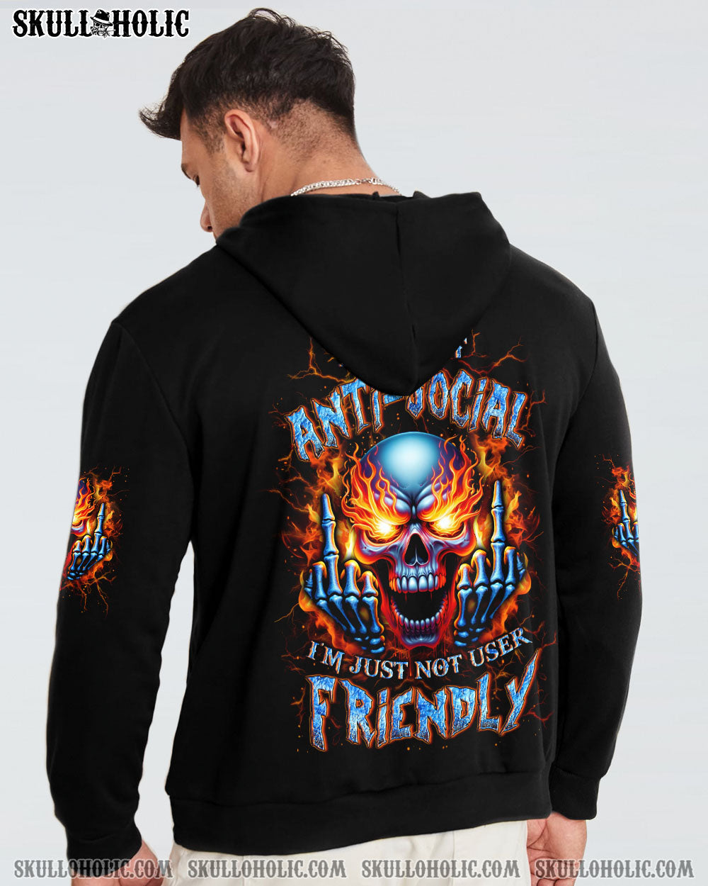 I’M NOT ANTI-SOCIAL MAD SKULL ALL OVER PRINT – YHLN2702243