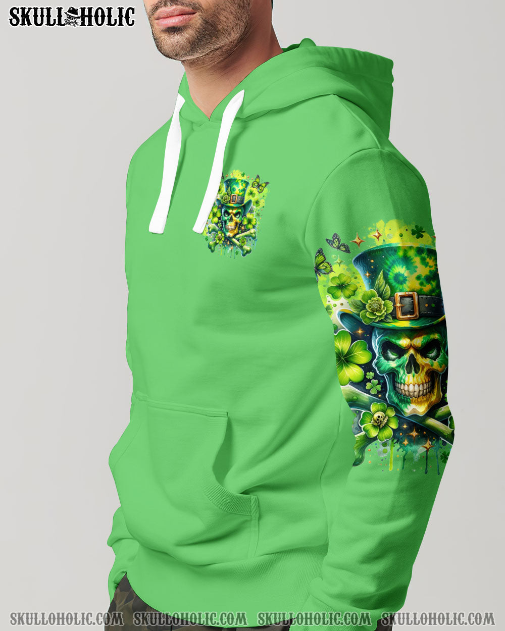 I’M NOT ANTI-SOCIAL MAD SKULL PATRICK’S DAY ALL OVER PRINT – TLTR2501241