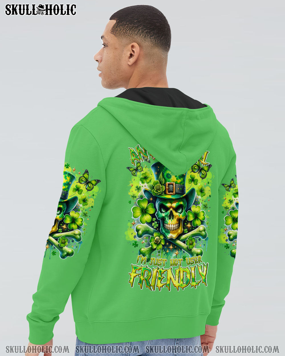 I’M NOT ANTI-SOCIAL MAD SKULL PATRICK’S DAY ALL OVER PRINT – TLTR2501241