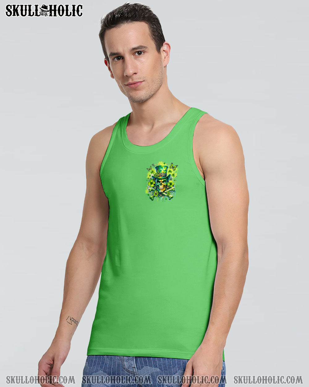 I’M NOT ANTI-SOCIAL MAD SKULL PATRICK’S DAY ALL OVER PRINT – TLTR2501241