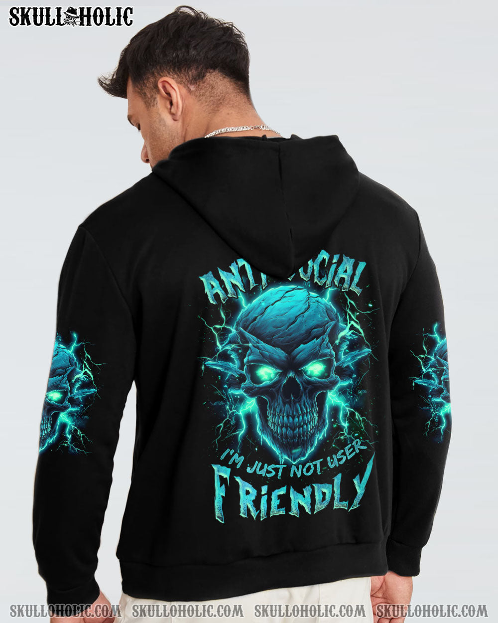 I’M NOT ANTI-SOCIAL MAD SKULL THUNDER ALL OVER PRINT – TLNZ1306233