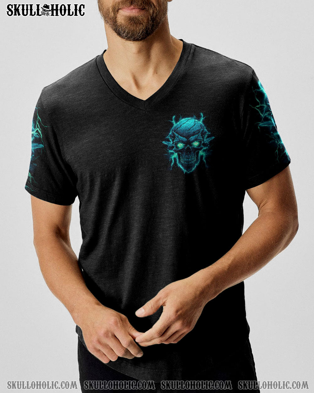 I’M NOT ANTI-SOCIAL MAD SKULL THUNDER ALL OVER PRINT – TLNZ1306233