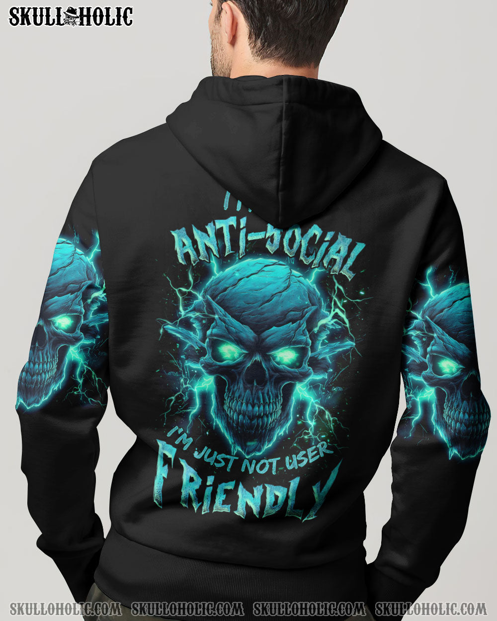 I’M NOT ANTI-SOCIAL MAD SKULL THUNDER ALL OVER PRINT – TLNZ1306233
