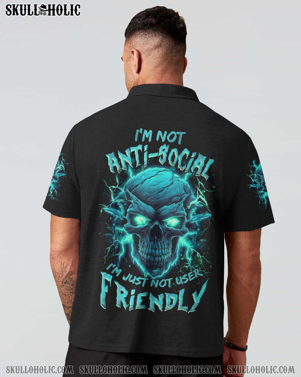 I’M NOT ANTI-SOCIAL MAD SKULL THUNDER ALL OVER PRINT – TLNZ1306233