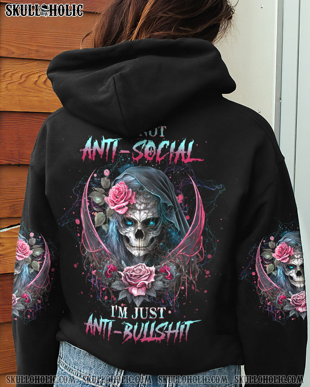I’M NOT ANTI-SOCIAL SKULL ALL OVER PRINT – YHHG1303233