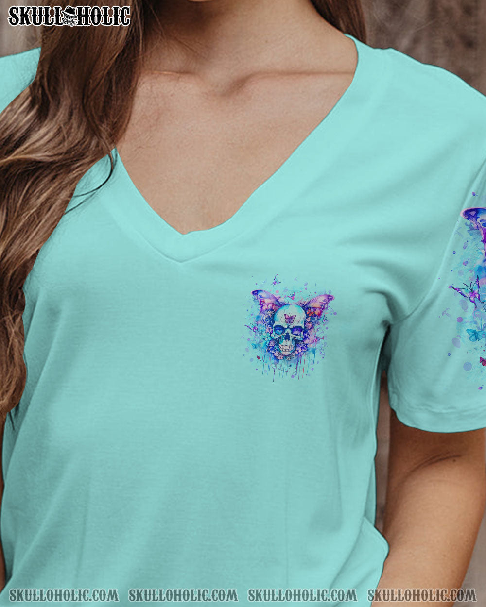 I’M NOT ANTI-SOCIAL SKULL ALL OVER PRINT – YHLT0412232