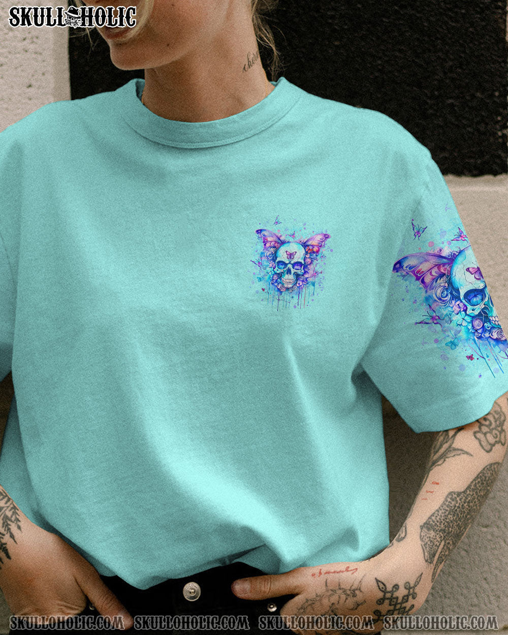 I’M NOT ANTI-SOCIAL SKULL ALL OVER PRINT – YHLT0412232