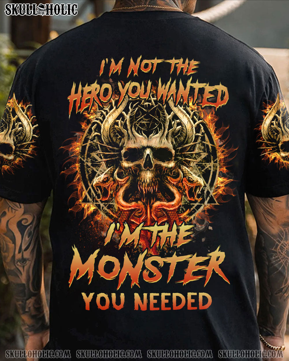 I'M NOT THE HERO YOU WANTED ALL OVER PRINT - YHHN011222