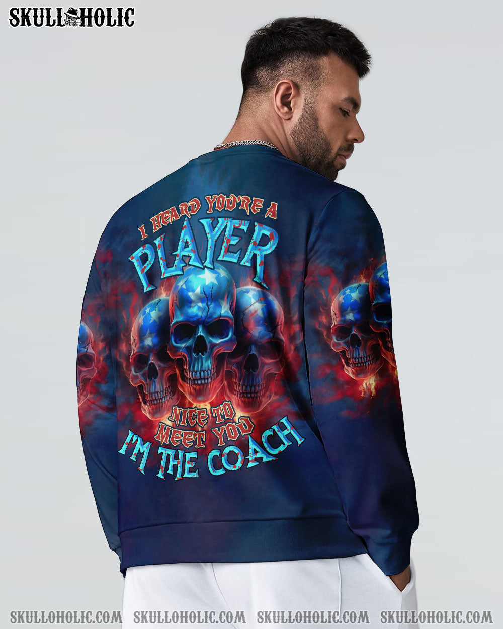 I’M THE COACH SKULL ALL OVER PRINT – TLNO2007234