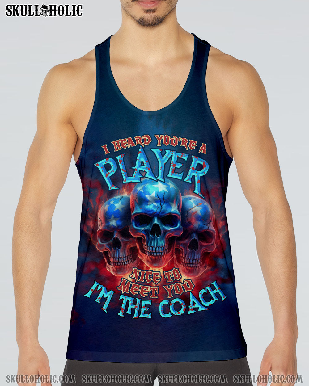 I’M THE COACH SKULL ALL OVER PRINT – TLNO2007234