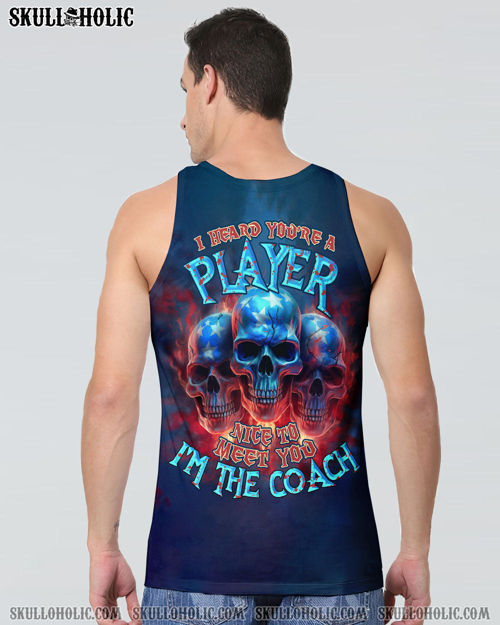 I’M THE COACH SKULL ALL OVER PRINT – TLNO2007234