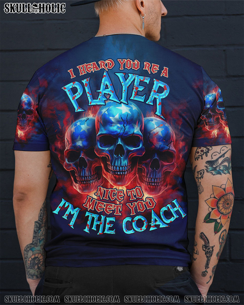 I’M THE COACH SKULL ALL OVER PRINT – TLNO2007234