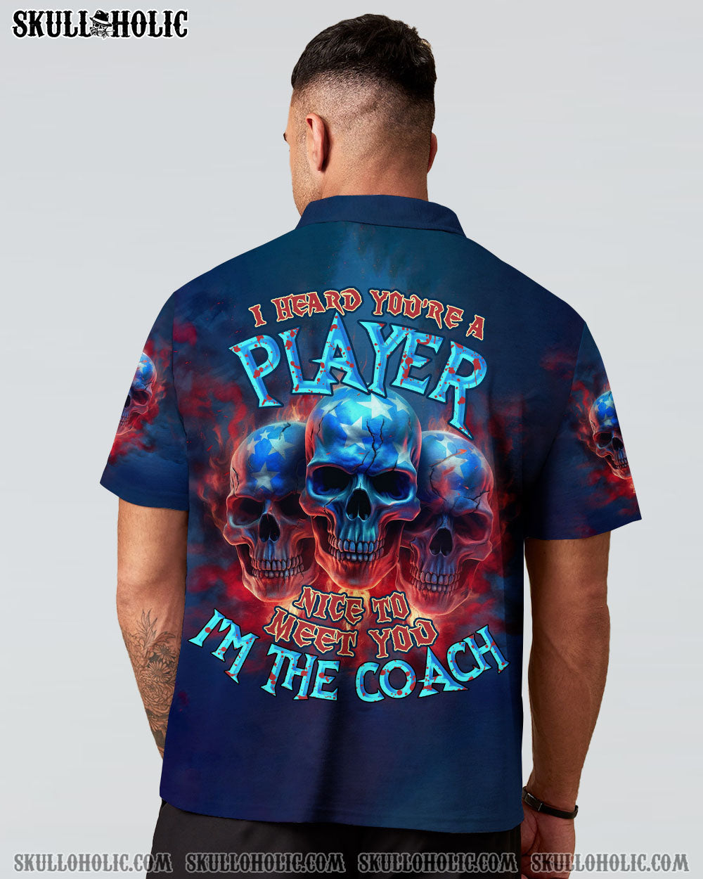 I’M THE COACH SKULL ALL OVER PRINT – TLNO2007234