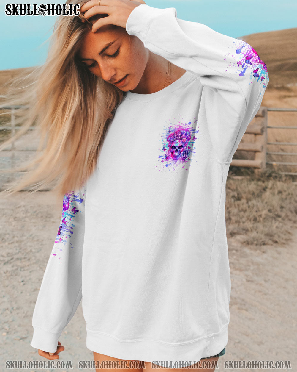 I’M THE F QUEEN SKULL ALL OVER PRINT – YHHG0306241