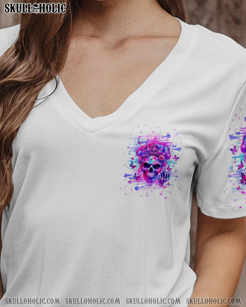 I’M THE F QUEEN SKULL ALL OVER PRINT – YHHG0306241