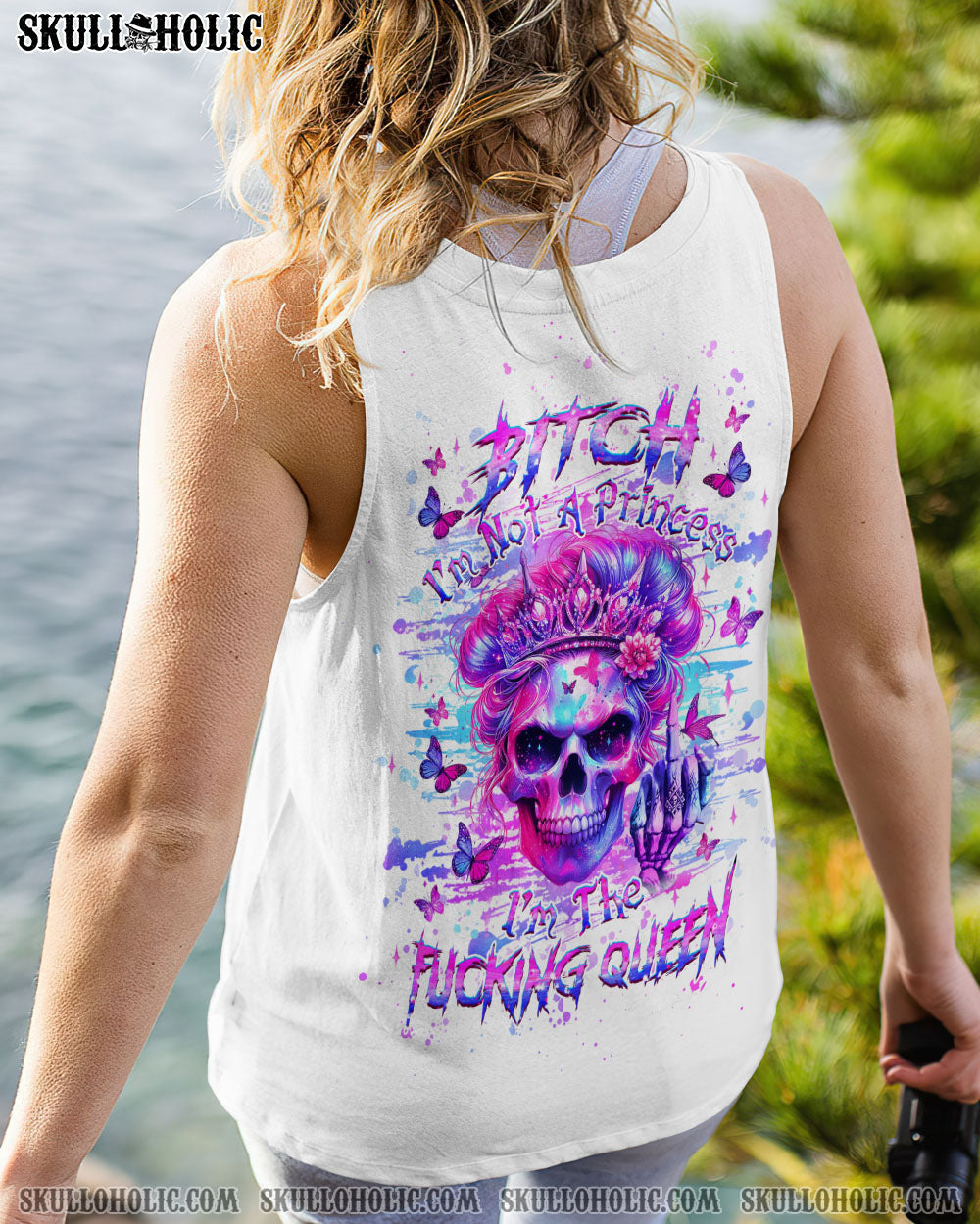 I’M THE F QUEEN SKULL ALL OVER PRINT – YHHG0306241