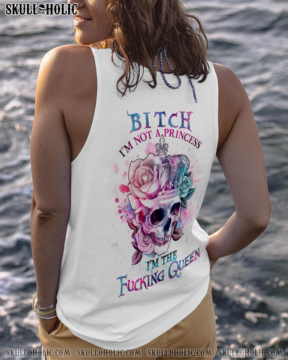 I’M THE F QUEEN SKULL ALL OVER PRINT – YHHG1402234