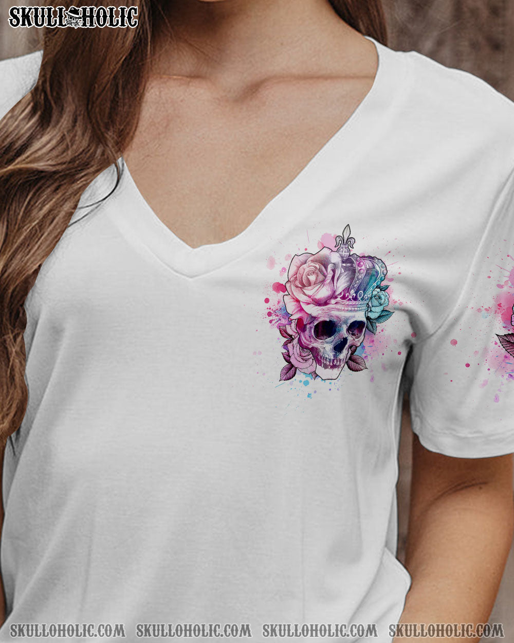 I’M THE F QUEEN SKULL ALL OVER PRINT – YHHG1402234