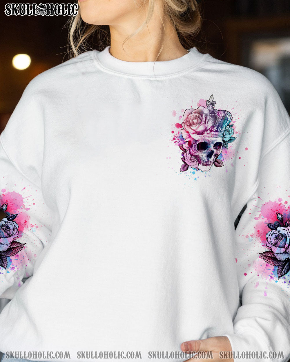 I’M THE F QUEEN SKULL ALL OVER PRINT – YHHG1402234