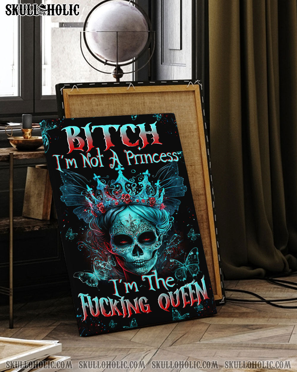 I’M THE F QUEEN SUGAR SKULL POSTER – TLTW0804233